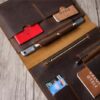 Custom Leather Laptop Sleeve Bag Lenovo - Image 4