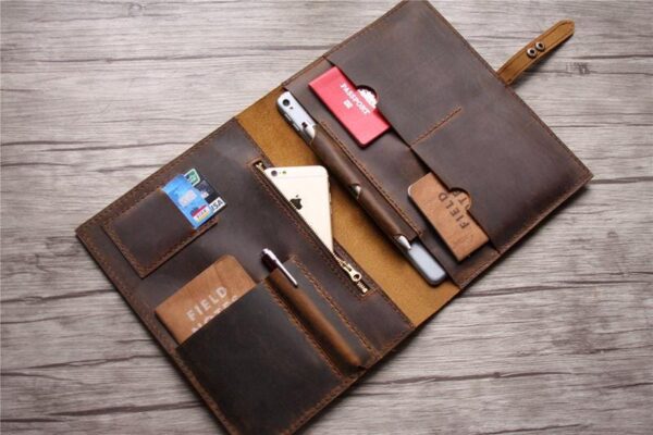 Leather Macbook Air Sleeve Laptop Case - Image 4