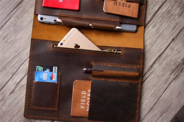 Leather Macbook Air Sleeve Laptop Case - Image 5