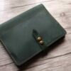 Custom Dark Green Leather Refillable Binder Journal - Image 4