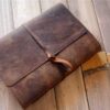 Custom Leather Baby Girl Memory Book Album - Image 6