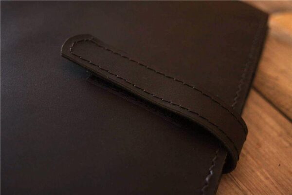 Custom Leather Laptop Sleeve 14 inch - Image 5
