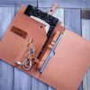 Custom Leather Macbook Pro Sleeve