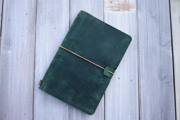 Green Leather A5 Traveler's Notebook