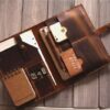 Personalized Leather Macbook 15 inch Cover Sleeve - Image 4