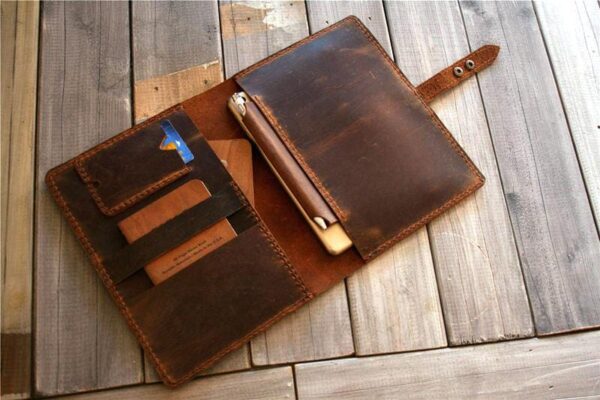 Custom Leather Padfolio Folder - Image 3