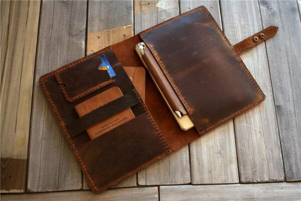 Personalized Leather Samsung Galaxy Tab Cover Case - Image 2