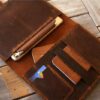 Custom Leather Padfolio Folder - Image 5