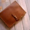 Handmade A5 Leather Sketchbook Cover - Image 2