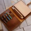 Handmade A5 Leather Sketchbook Cover