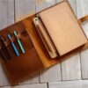 Handmade A5 Leather Sketchbook Cover - Image 3