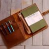 Leather Refillable Journal Notebook Cover - Image 4