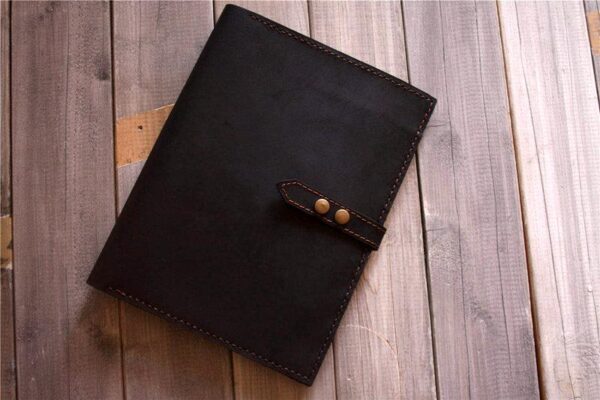 Custom Leather Laptop Case Sleeve - Image 4