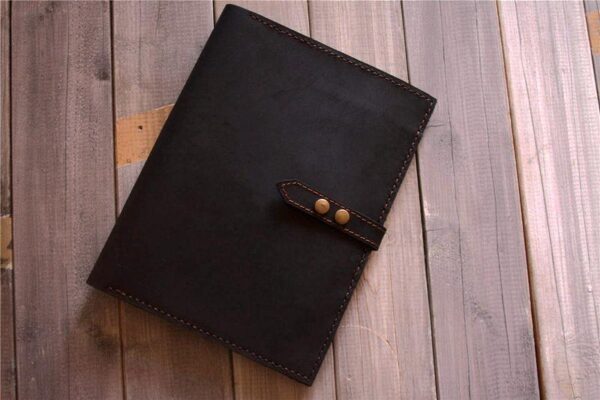 Custom Leather Surface Laptop Holder Case - Image 4