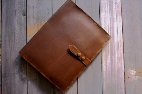 Engraved Leather Composition Notebook Cover - Image 2