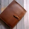 Personalized iPad Pro Leather Case Sleeve - Image 3