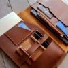 Personalized iPad Pro Leather Case Sleeve