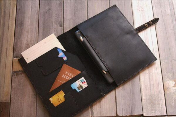 Custom Leather Surface Laptop Holder Case