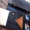 Engraved Leather iPad Pro Case Portfolio with Pencil Holder - Image 5