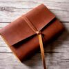 Saddle Leather Hiking Journal Personalized