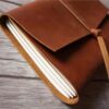 Saddle Leather Hiking Journal Personalized - Image 5