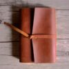 Saddle Leather Hiking Journal Personalized - Image 3