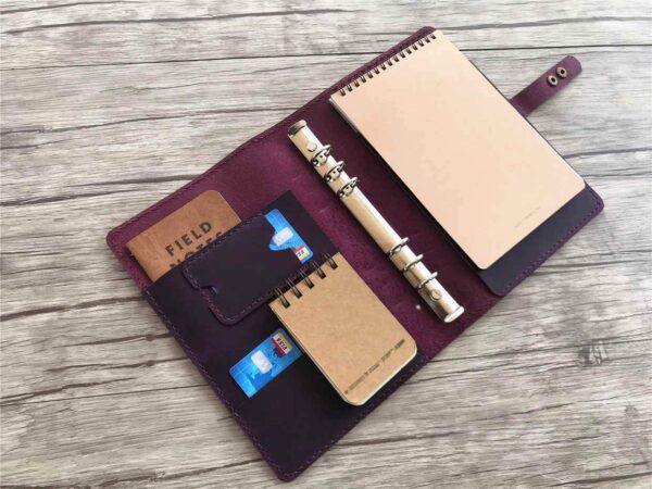 Leather Letter Notepad Notebook