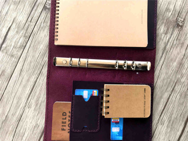 Leather Letter Notepad Notebook - Image 3