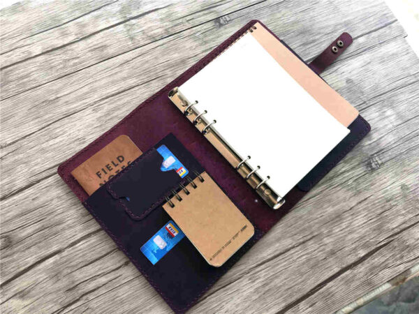 Leather Letter Notepad Notebook - Image 4