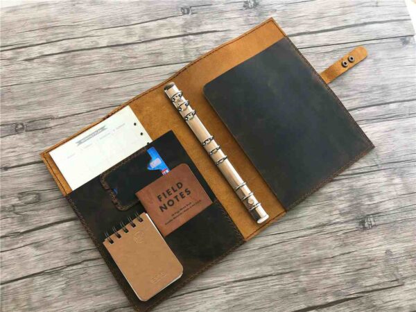 Custom Refillable Leather Notebook