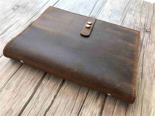 Custom Refillable Leather Notebook - Image 5