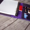 Personalized Vacation Planner Leather Bullet Binder - Image 4
