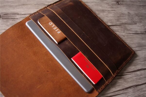 Custom Leather Macbook Pro 13 Inch Sleeve - Image 3