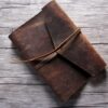 Personalized Leather Driving Trip Planner Notebook - Image 2