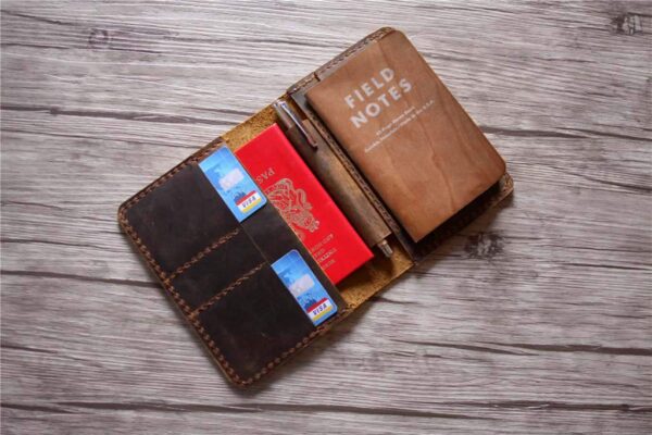 Personalized Leather Field Notes Cover Holder