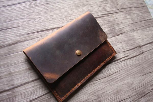 Personalized Leather Kindle Voyage Case Sleeve - Image 5