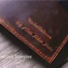 Refillable Black Leather Journal - Image 2