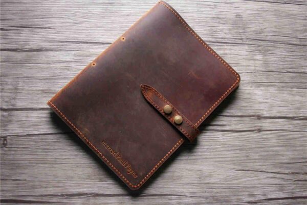 Custom Leather Notebook Holder - Image 3