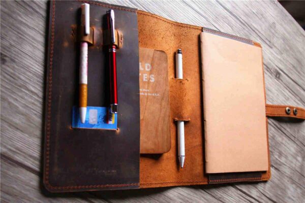 Custom Leather Notebook Holder - Image 5