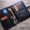 Macbook Air 13 inch Sleeve Black Leather