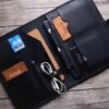 Macbook Air 13 inch Sleeve Black Leather - Image 3