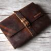 Custom Leather School Days Memory Book Album