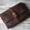 Custom Leather School Days Memory Book Album - Image 2