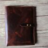 Personalized a4 Business Leather Writing Folder Portfolio - Image 5