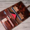 Luxury Smooth Leather Document Folder Portfolio Case