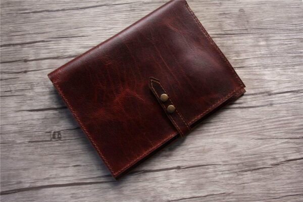 Rustic Leather Binder Planners for Women - Image 4