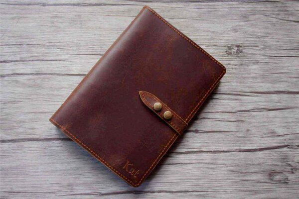 Personalized Leather Sketchbook Cover Journal - Image 4