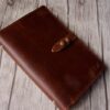Distressed Brown Leather Binders Cover - Image 4