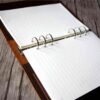 Personalized Leather Sketchbook Cover Journal - Image 3
