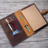 Custom A5 Leather Drawing Journal Cover